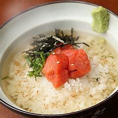 しゃぶ出汁明太子茶漬け