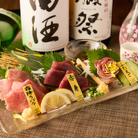 彩り豊かな魚介と九州の名物料理が目白押し！