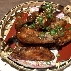 手羽中黒胡椒揚げ