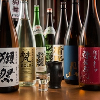 銘柄焼酎や日本酒を豊富にご用意！飲み会を楽しむ！