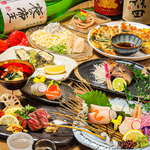 炉ばた・鉄板焼き・寿司など鮮魚やお肉料理を全て堪能できるのは本店だけ！