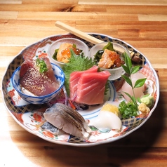 本日の鮮魚お刺身五種盛り(1～2人前)