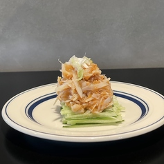 サメなんこつの梅肉和え