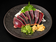 名物かつおのたたき