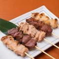 料理メニュー写真&nbsp;串焼き5種盛合せ