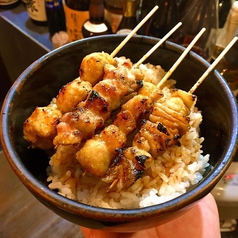 人気NO.1の焼き鳥丼◎650円（税込）