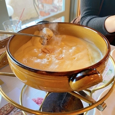 チーズフォンデュ