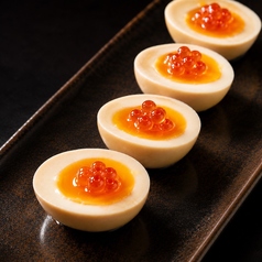 半熟味玉いくらのせ