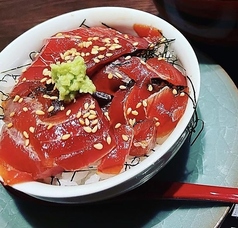 ミニサイズ　本まぐろ漬丼