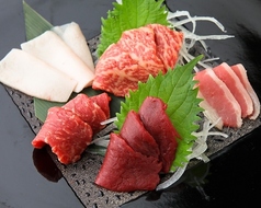 馬刺し5種盛り