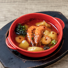 海老のアヒージョ