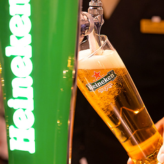 ハイネケンで1杯いかがでしょうか？