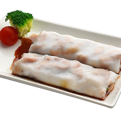 チャーシュー蒸しクレープ 一皿