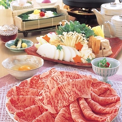 すきやき(和牛特選霜降肉)