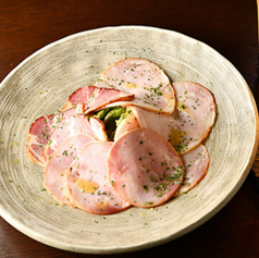 鶏ハム ジェノバソース