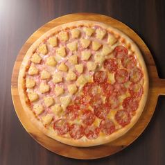 ブラジリアーナピザのコース写真