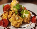 料理メニュー写真&nbsp;とうもろこしとクリームチーズのかき揚げ