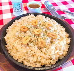 単品 ガーリックライス