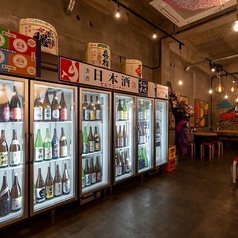 日本酒セルフコーナー