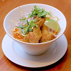 カオソーイ　チキン　ドリンク付き