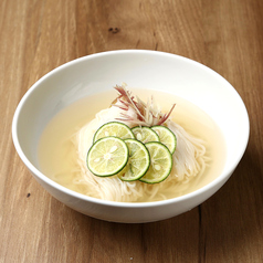 すだちと茗荷のさっぱり冷麺