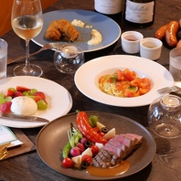 料理とワインが奏でる美味しいストーリー。