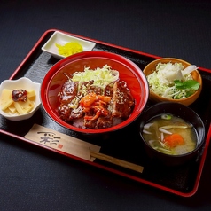 牛ロースステーキ丼