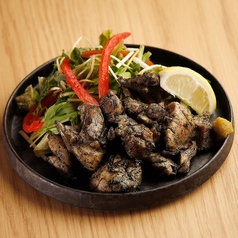 宮崎名物地鶏の黒焼き