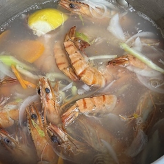 海老のミルポワ