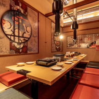 【全席個室】少人数から大人数迄大歓迎♪癒しの空間！