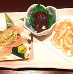 お一人様用に程よい量を。『お一人様セット』1000円（税込） ※写真は『富山お一人様セット』です。