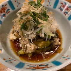 茄子のタタキ