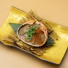 蟹味噌甲羅焼き
