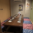 10名様までご利用頂けます。堀りごたつ席でゆったりお過ごしいただけますので、会社宴会や同窓会にもどうぞ。