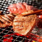 牛タンの鉄板焼き