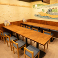 【小人数～大人数◎】 駅近でアクセス抜群！赤坂・赤坂見附エリアの居酒屋ならここ。新鮮な海鮮料理を堪能しながら、少人数の食事や仕事帰りの一杯に最適。もちろん、大人数の宴会や貸切も可能なので、会社の飲み会にもおすすめ。和テイストの落ち着いた雰囲気で、ゆったり過ごせる空間をご用意しています。