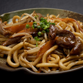 料理メニュー写真 ホルモンうどん