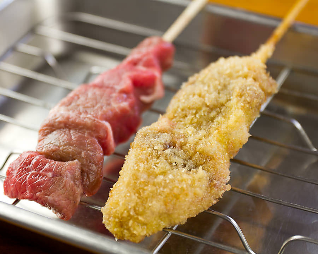 大阪/難波/心斎橋/元祖/串カツ/食べ飲み放題/食べ放題/飲み放題/駅近/半個室/貸切