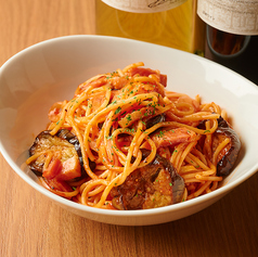 激辛なすとベーコンのアラビアータ