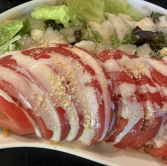トマトときゅうりのシーザーサラダ