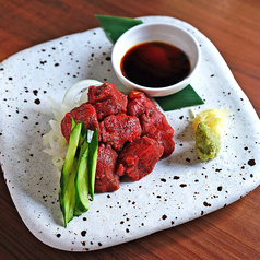 馬肉シャトーブリアンの刺身