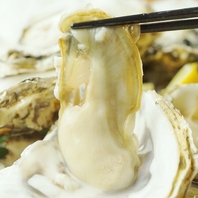 濃厚な旨味を堪能！牡蠣の浜焼きもございます☆
