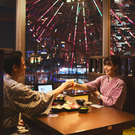【デート・記念日】夜景を見渡せる お食事処「万葉庵」