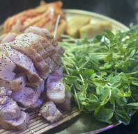 サムギョプサルをさらに美味しく食べられる焼き物セット