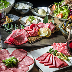 神戸牛焼肉 にくなべ屋 神戸びいどろ 本店のコース写真