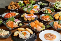 高槻地下酒場のコース写真