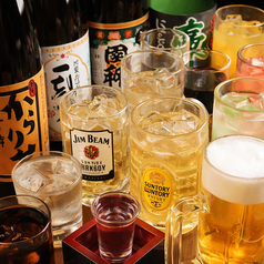 種類豊富なドリンクを取り揃え料理に合わせて選べます◎
