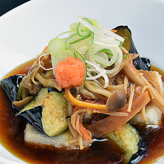 野菜たっぷり揚げ出し豆腐