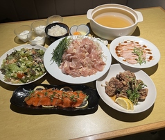 しぶきやのコース写真