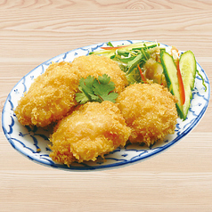 海老のすり身揚げ　トートマンクン　Deep fried-prawn cakes